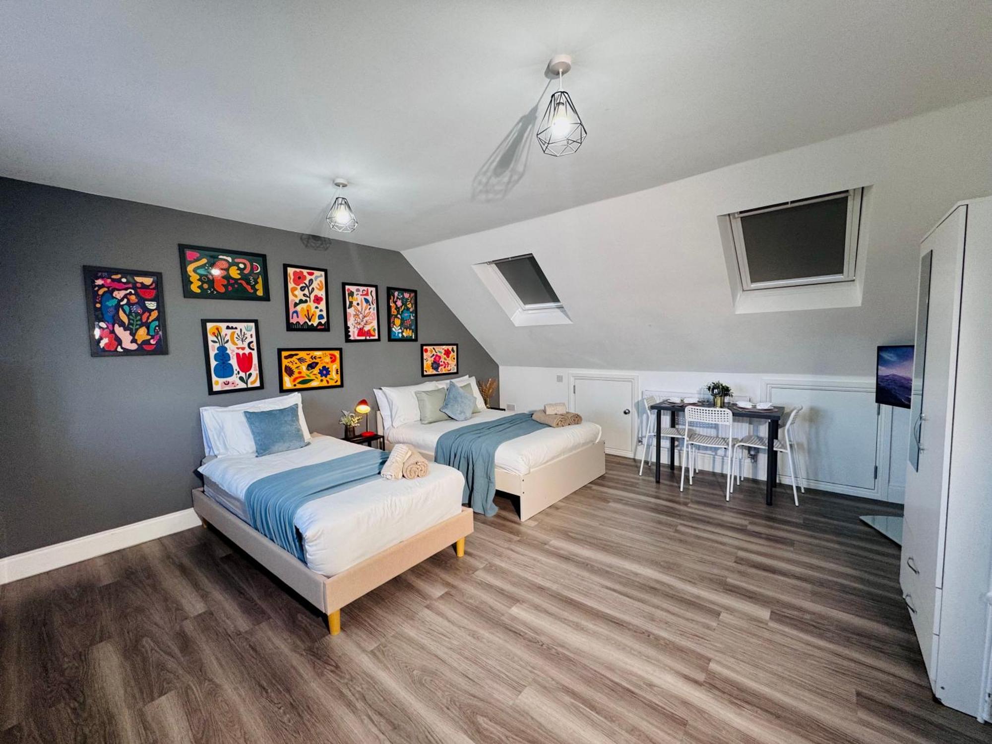 Bright Studio Loft 30Min To Central Londres Exterior foto